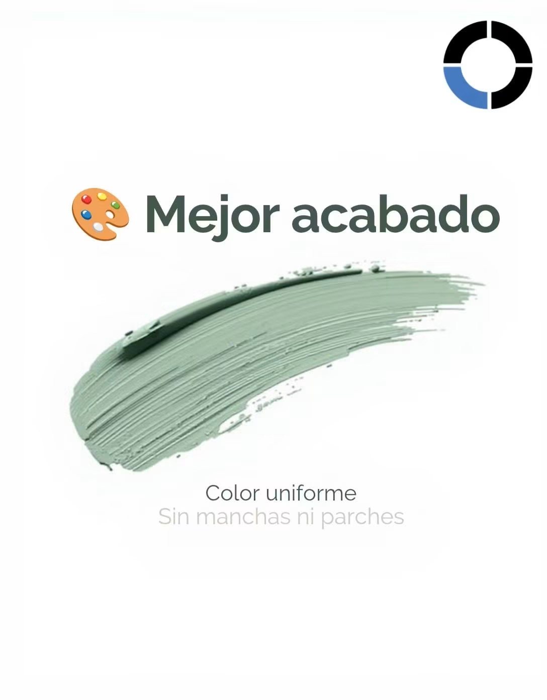 Mejor acabado con color uniforme