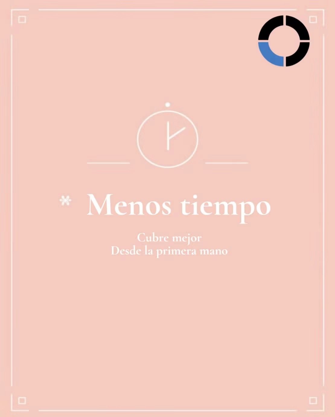 Ahorro de tiempo gracias a una mejor cobertura